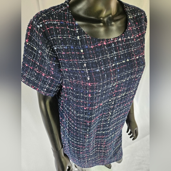 Loft Navy Knit Dress - Picture 3 of 5